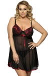 Nightie - black and red