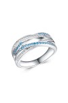 Lady sky blue ring