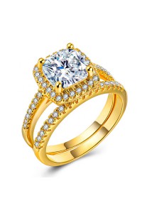 anillo luisa de oro