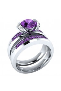 Purple Bloom ring