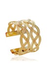 Indy Gold Bangle Bracelet