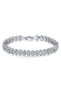 Silver Snow Bracelet