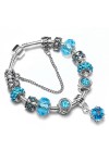 Blue Charm Bracelet