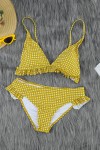 Bikini vichy jaune