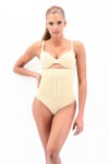 String silhouette parfaite beige