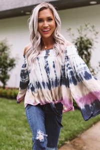 Pull motif tie and dye