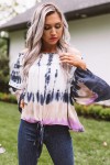 Pull motif tie and dye