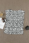 Leopard t-shirt with front pocket