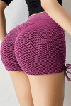 Pink shorts honeycomb pattern