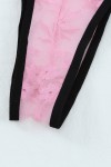 Pink 3-piece set with garter belt