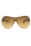 Brown sunglasses.