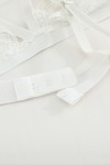 White lace bra and panty sets