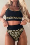 Leopard print swimsuit
