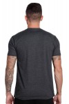 Men's basic dark gray T-shirt