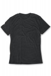 Men's basic dark gray T-shirt
