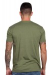 Camiseta básica hombre verde