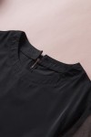 T-shirt noir avec dentelle